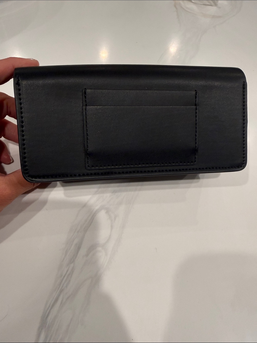 Dolce & Gabbana Black Leather DG magnetic Clutch - Picture 3 of 8